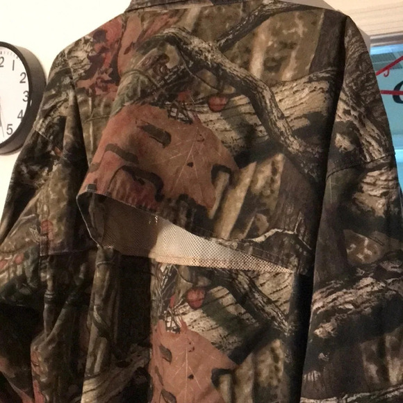 Camo Button Down Shirt - Picture 3 of 4